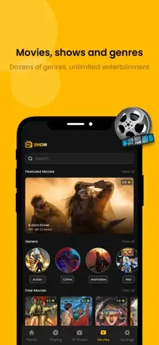 sony-xperia-c Movies and shows